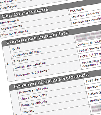 Visualizza Esempio Visura Ipocatastale Uso Legale